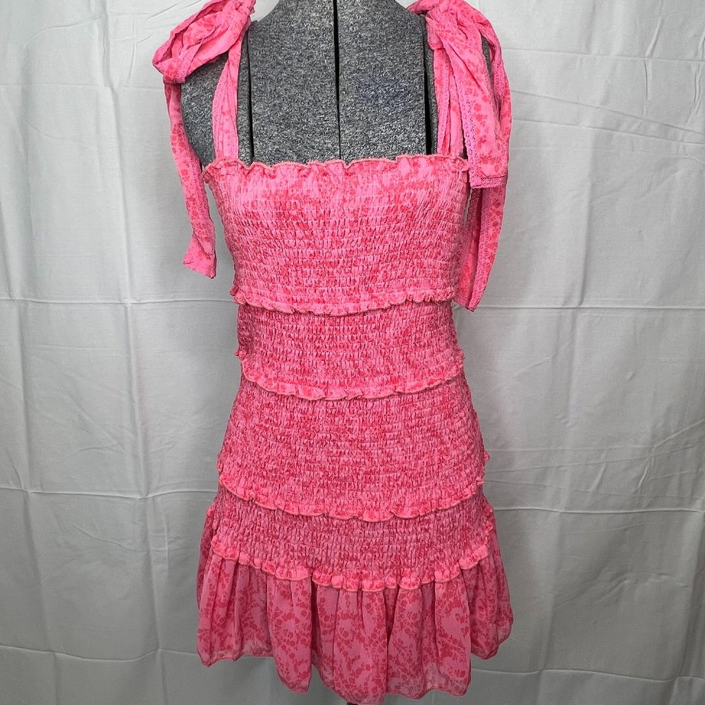 Vici Pink Patterned Dress